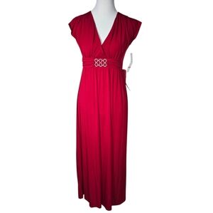knee length dresses for ladies Olivia Maxi Dress — Cinnamon Chiffon Maxi main image 1